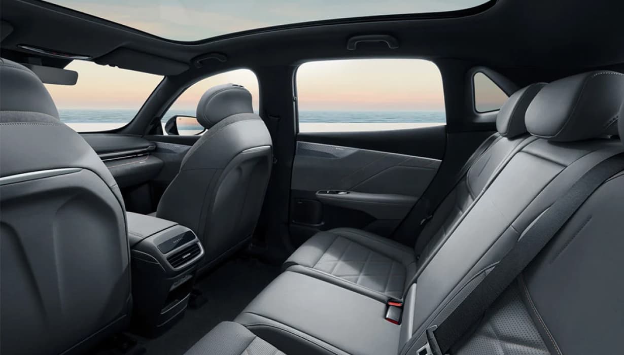 Vestiduras en piel sintetica.